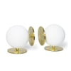 Grant Steel Bookends    White