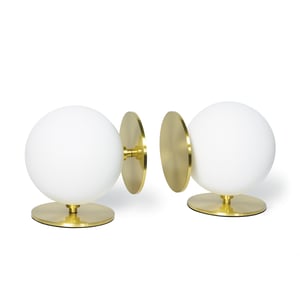 Grant Steel Bookends    White