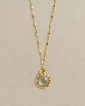 Braided Serpent Pendant