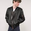 IMMORTAL Sebring Bomber Jacket - Chintz Woven Twill in Black