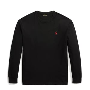 Polo Ralph Lauren Classic Fit Jersey LS T-Shirt Polo Black