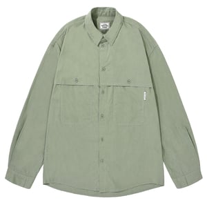 Kappy Pocket Work Shirt Khaki