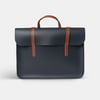 The Music Case - Navy & Tan