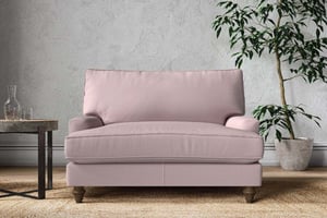 nkuku Marri Love Seat | Make To Order | Recycled Cotton Lavender | No Colour