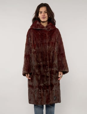 Harrods Vintage Mink Fur Coat