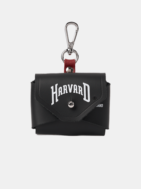 The AirPods Pro Case - Black with Harvard Logo