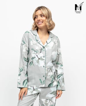 Kallie Womens Floral Print Pyjama Top - 28