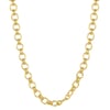 Chunky Double Cable Chain Necklace Gold