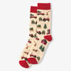 Men's Christmas Tree Farm Crew Socks
