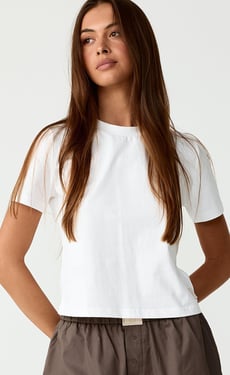 Eros Baby Tee (White) - US 8