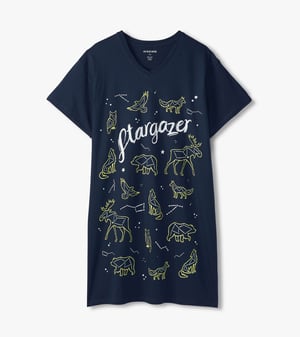 Stargazer Women's Cotton Sleepshirt