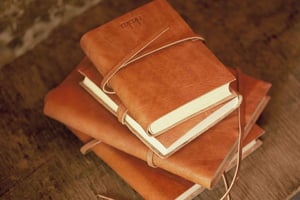nkuku Rustic Leather Journal | Gifting | Tanned | A5