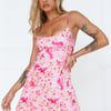 Party Perfection Mini Dress Pink