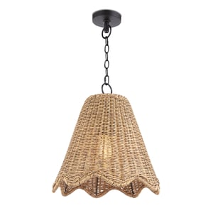 Summer Small Woven Outdoor Pendant