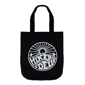 Hikerdelic Quad Logo Tote Bag Black