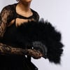 AKIRA Find Less Feather Fan | Black