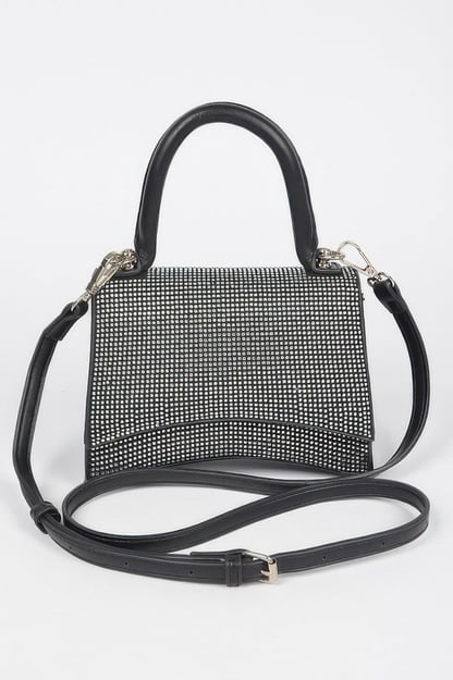 Women's Handbag Rhinestone Top Handle Bag - GRAMERCY - BYMANYC ® New York