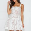 To Adore Mini Dress White