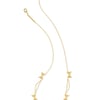 Bow Strand Necklace Gold