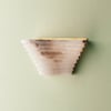 Descartes stepped alabaster wall light