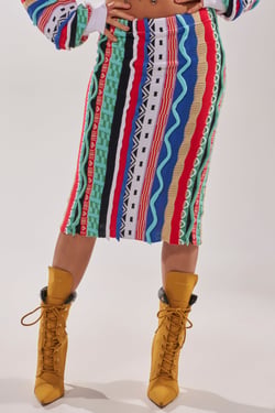 AKIRA Feeling The Vibes Maxi Skirt | Size 1X