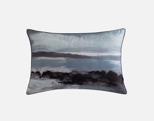 QE Home Stormy Pillow Sham, Scenic, Blue, Queen