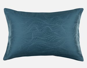 QE Home Windward Pillow Sham, Geometric, Blue, King