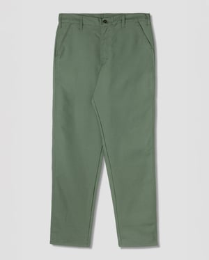 Easy Chino (Olive Sateen 8.5oz) - 29