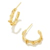 Beatrix Small Hoop Earrings Gold