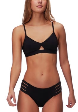 Active Cut Out Tank Black - UK 14