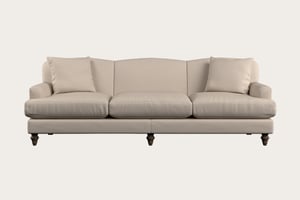 nkuku Deni Sofa | Make To Order | Super Grand | Recycled Cotton Natural