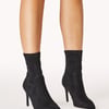 Rachel Boots Black Suede