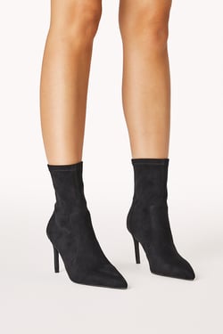 Rachel Boots Black Suede