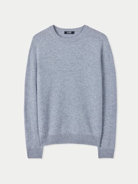 Essential Cashmere Crewneck Sweater - 2XL / Gray / WK01-148