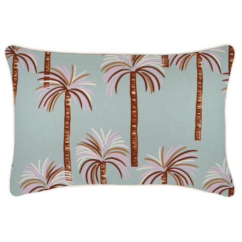 Cushion Cover-With Piping-Oasis Seafoam-35cm x 50cm