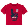 Infant Outerstuff USMNT Number 1 Red Tee / 24 Months