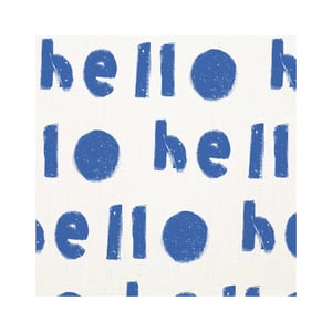 Oh Hi Blue Fabric