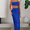 Make Me Feel Maxi Skirt Blue