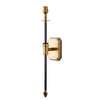 Besidem wall fitting in antique brass