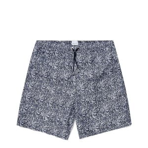 Sunspel Swim Shorts Navy Tropics Print