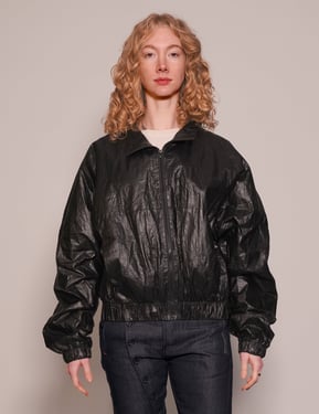 Tyvek Bomber in Black