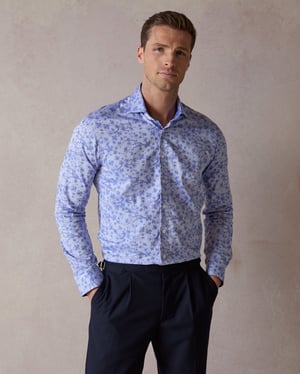 Jacquard Sakura Tree Shirt