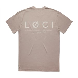 CØRE MEN'S VINTAGE-WASH T-SHIRT - MUSHROOM - XL