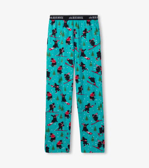 Men's Wild Winter Sports Cotton Pajama Pants