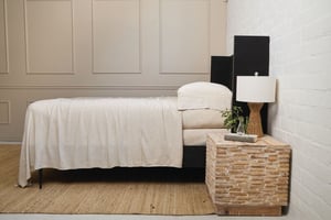 Remi Natural Bamboo/Linen Sheet Set