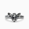 Jeulia "Honey Bee" Sterling Silver Ring