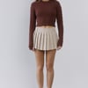 The Exclusive Cable Knit Sweater Brown