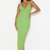 Gorgeous Touch Midi Dress Green