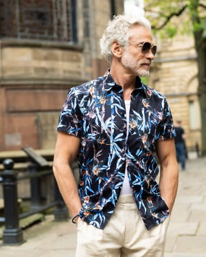 Electric Bamboo Short Sleeve Shirt