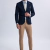 Marcello Single-Breasted Blazer with Camel Trousers